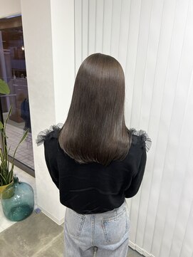 シンス(Since) 艶髪オリーブカラー 里見美穂