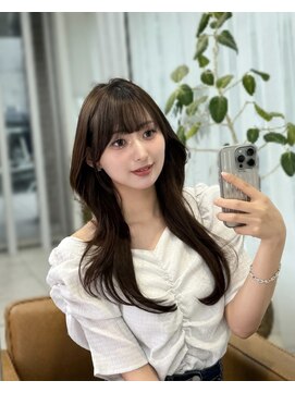 レイリー 原宿 表参道(Rayreee) 小顔ぱっつん前髪/似合わせ顔周り/韓国風くびれ巻き