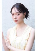 20代30代40代前髪ありカチモリヘア韓国風トレンドヘアセット