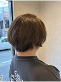 酸性ストレートショートボブ