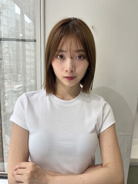 ハニー 町田(HONEY) ナチュラルストレート×小顔レイヤー(町田)3