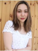 【buZon ブゾン】ナチュラル外はねロブ