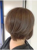 30代40代50代60代くびれナチュラルボブ大人ショート脱白髪染め