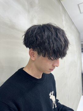 グランデュール 藤枝店(GRANDEUR) ツイストスパイラルパーマツイストパーマメンズマッシュパーマ