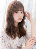 フレンチガーリー小顔抜け感バレイヤージュh4上尾20代30代40代