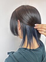 アルファ(Hair Salon alpha) 【艶感×個性派】インナーカラー×メテオトリートメント
