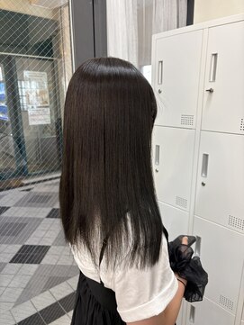 ココロ(COKORO) 酸性縮毛矯正 × Olive greige