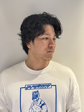 フランクスバーバーザスタンド(Frank’s barber the stand) サーフカール/スパイキーショート/フェザーパーマ/飯田橋E