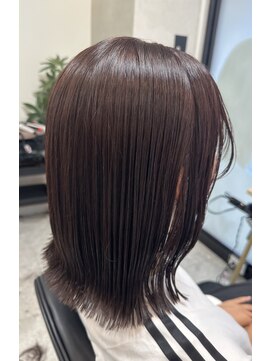 テーラヘアー 成田店(TELA HAIR) ほんのりピンクブラウン