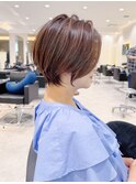 30代40代50代白髪染め銀座分け目　松
