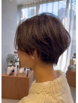 キミトヘアデザインアンドスパ(Kimito Hair design&spa)&nbsp;マッシュショート/髪質改善/小顔/艶ベージュ/30代/40代