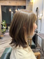 ソエル(Soell)&nbsp;神戸 三宮 元町 髪質改善 レイヤーカット 白髪ぼかし 30代 40代