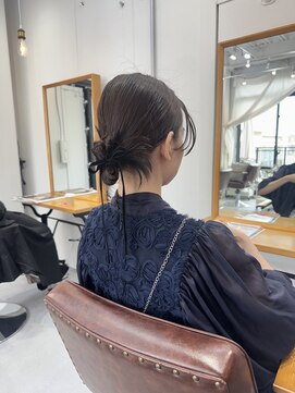 ロカ 表参道(loka) カチモリヘア/ヘアセット[表参道/ブリーチ/ハイライト]Mai