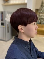 ミンクスプラス 流山おおたかの森(MINX plus)&nbsp;大人な印象！深みのあるボルドーカラー&マッシュスタイル