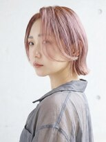 アッシュ 立川店(Ash)&nbsp;脱白髪染めハイライト×髪質改善で白髪を活かす艶髪ミディアム