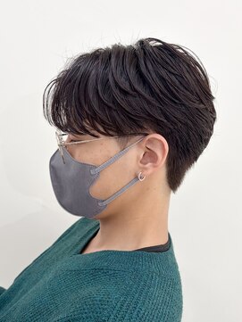 アウラ(AURA) フェザーショートフェザーパーマニュアンスパーマ