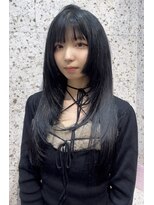 ラニヘアサロン(lani hair salon) #レイヤーカット#姫カット#暗髪