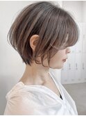 say.イメチェンショートボブひし形ショートクールショート前髪