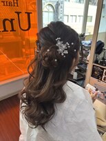 ヘアサロン ユニティ(Hair Salon Unity) ハーフアップ