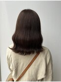 20代30代40代オリーブアッシュ髪質改善カラー艶感ストレート