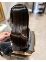 アンドットエス 銀座(and.S) 【髪質改善】縮毛矯正で叶う艶髪美人
