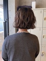 エインアンリー 明治神宮前(AIN.ANLY.)&nbsp;ボブ、ボブパーマ、ボブパーマゆるめ、ニュアンスパーマ