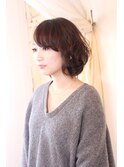 ナチュラルカールボブ♪