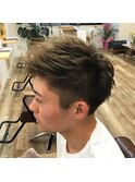 ツーブロアシメハイライト