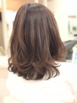 リンク(LINK)&nbsp;セミロング×ハイトーングレイカラー