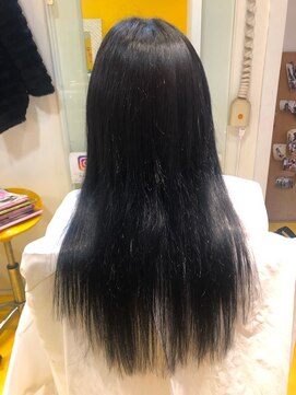 王道☆黒髪ストレートロングヘアー