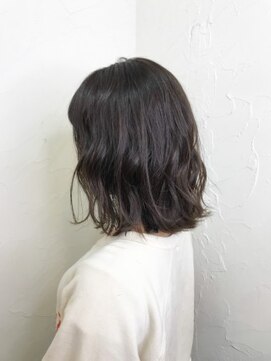 レイール 下北沢(Reir) 【reir下北沢】*無造作カールボブ+ダスティアッシュ*