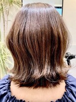 クアトログランシュ 水戸店(QUATRO×GranCieux)&nbsp;ライトベージュ×外ハネ