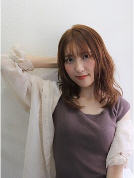タキカワヘアデザイン(TAKIKAWA HAIR DESIGN) やわらかピンクベージュ