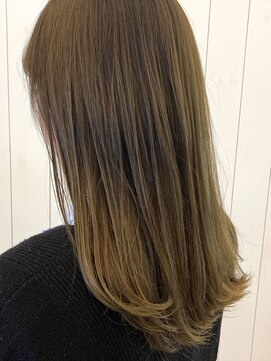 グッデイ ヘアー(GOOD DAY HAIR) 【GOOD DAY HAIR】《ブリーチ無しWカラーシアーベージュ》下北沢