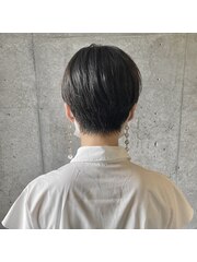 【coyoi】黒髪ショート×センターパート#2 <hirao>