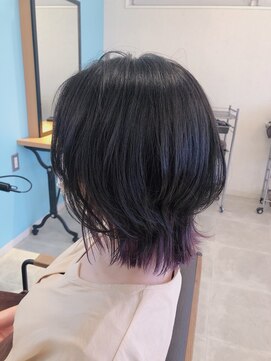 カフカヘア 吉祥寺店(kafka hair) 【miles 吉祥寺】飯澤香織 ミディアムインナーカラー