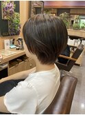マッシュショート/パラパラブリーチ/ココアグレージュ