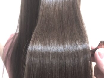 ジャガラ 津田沼店(JAGARA)の写真/浸透力UPの超音波アイロンを使用した髪質改善トリートメントでシルクのような艶感溢れる髪質へ♪【津田沼】
