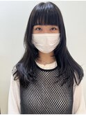 【藤沢/辻堂】姫カット/レイヤー/黒髪ロング/ぱっつん