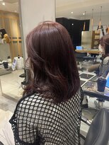 ヘアサロン ガリカ 表参道(hair salon Gallica)&nbsp;大人ゆるふわラベンダーココアブリーチなしダブルカラー