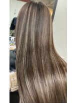 ラフ 難波店(LAFF)&nbsp;#黒髪#ボブルフ#ネビージュ#小顔#ワンレン