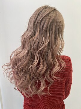 ルッソ チアロ(Lusso chiaro) デザインカラー/ミルクティーベージュ ピンク◎30代40代50代