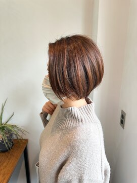 ブルーブラン(blue blanc) 美シルエットショートボブ