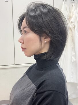 ビュー フクオカ(VIEW FUKUOKA) フェミニンで可愛いチェリーブラウンイメチェンボブ