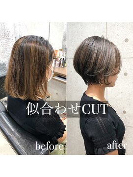 ヘアサロン ドットプラス 町田店(dot. plus) 【中西里美】似合わせshort Bob