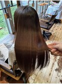 美髪ストレート♯静岡市♯髪質改善♯縮毛♯美髪矯正