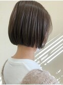 つや髪×ミニボブ