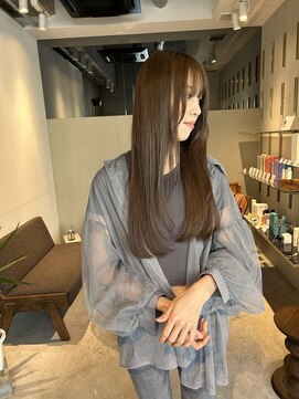 ミリ(milli Produce by ITAKURA) カーキブラウンスーパーロング