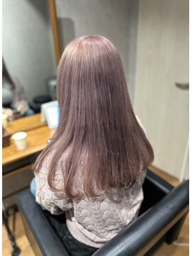 ビス ヘア アンド ビューティー 西新井店(Vis Hair＆Beauty) 20代30代大人可愛いダブルカラーブリーチハイトーンカラー