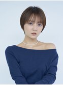 前髪ありショート/20代30代40代/岡野亘希